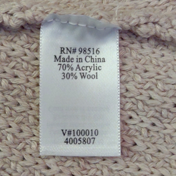 +SZ Coldwater Creek SZ 1X Grey Patterned Zip Front Vest. - Picture 6 of 8